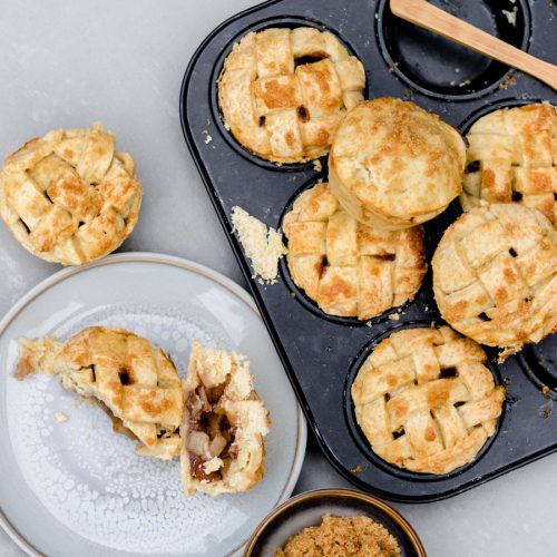 Vegan Mini appeltaartje