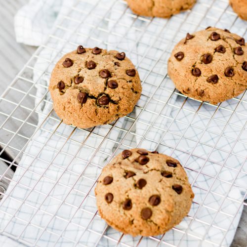 Cookies van amandelmeel