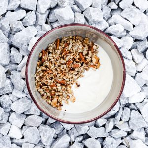 Huisgemaakte vegan granola